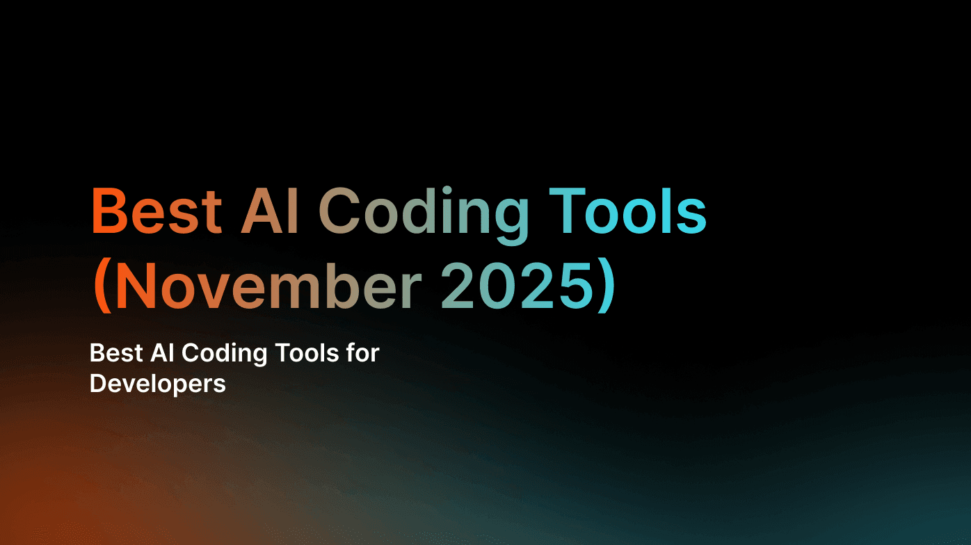 Best AI Coding Assistant Tools For Developers (November 2025)