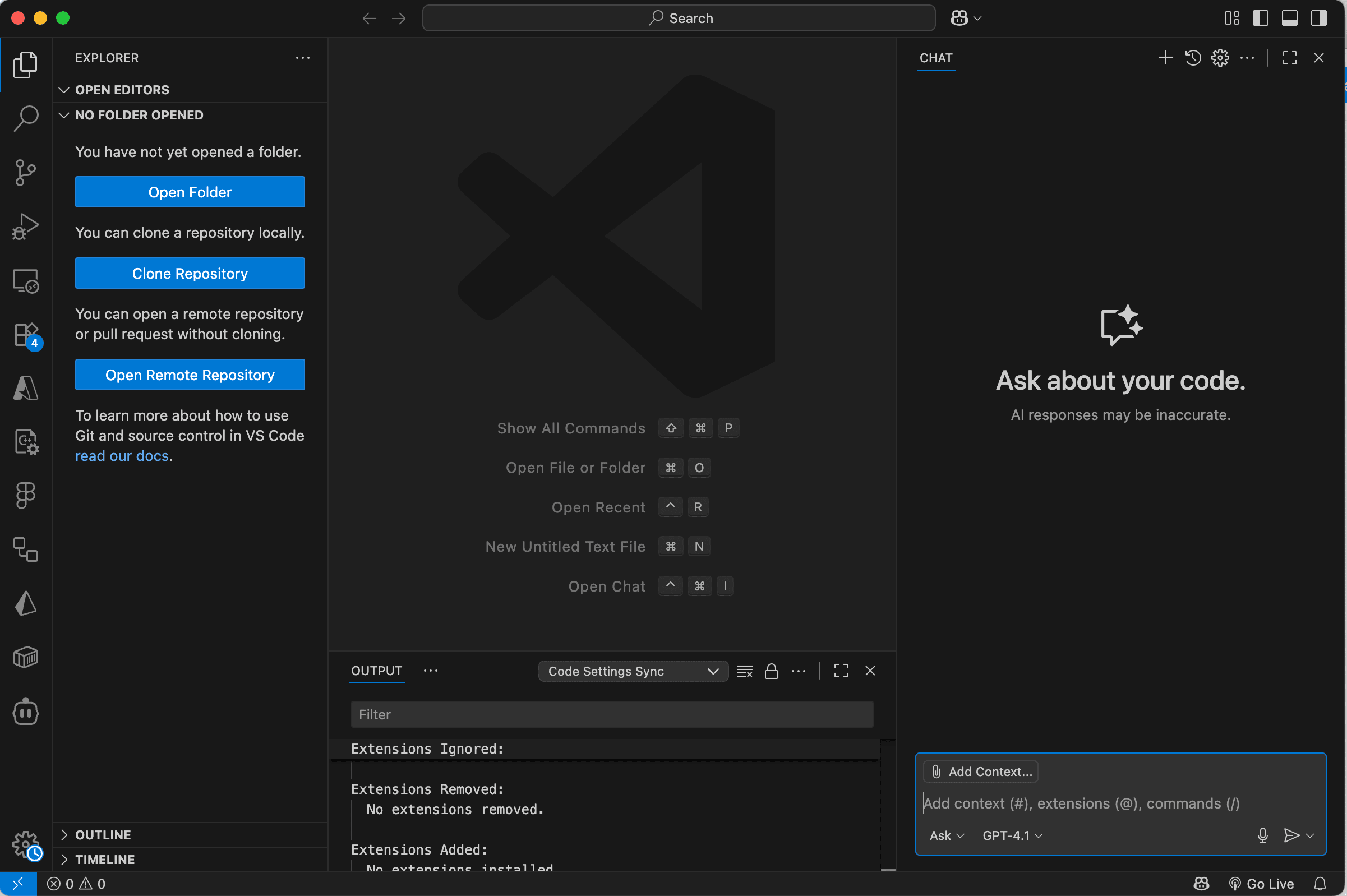 VS Code + GitHub Copilot