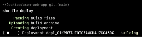 Building Rust Web Apps | Shuttle