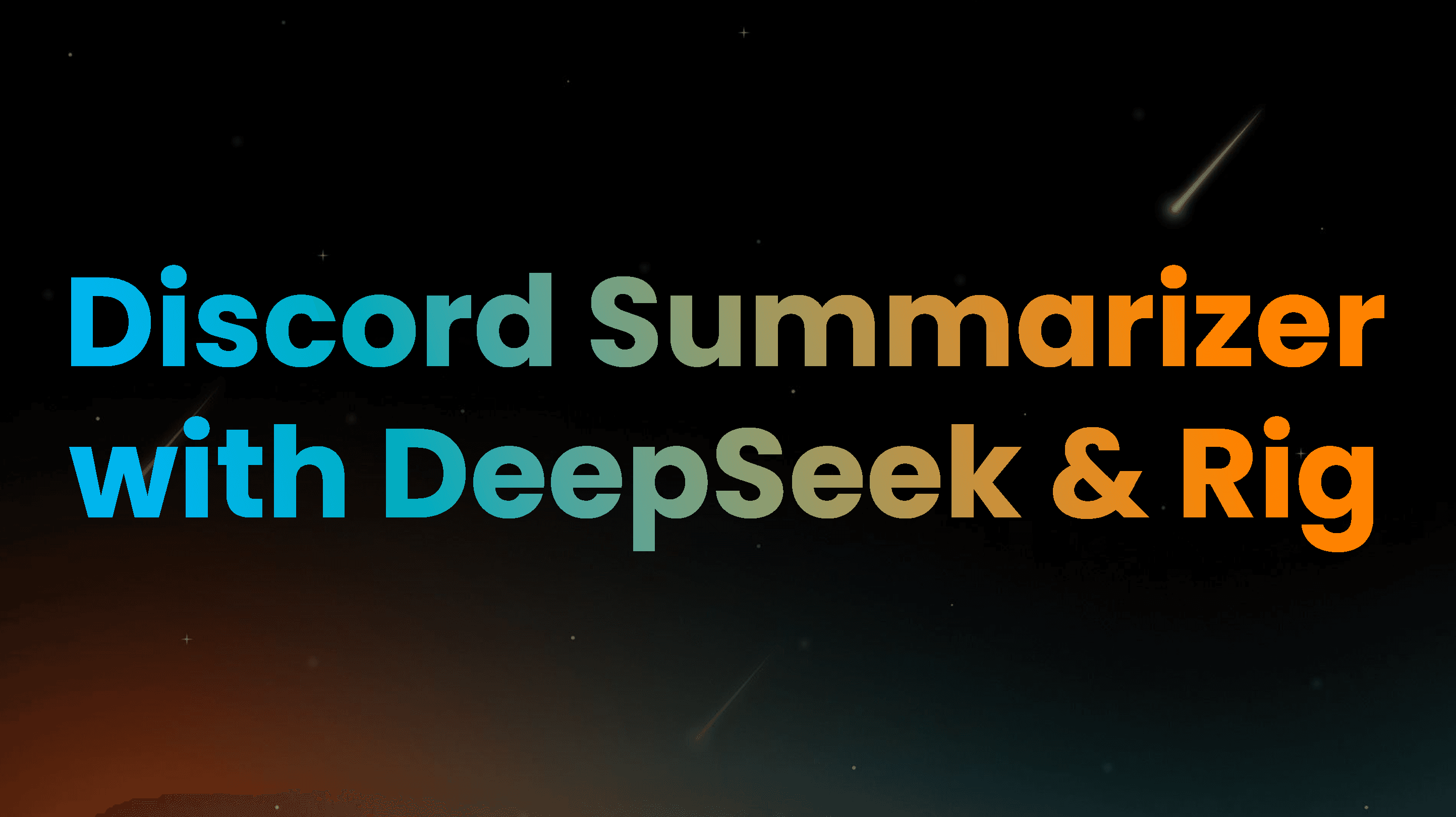Building a Discord Summarizer bot with DeepSeek, Rig & Rust