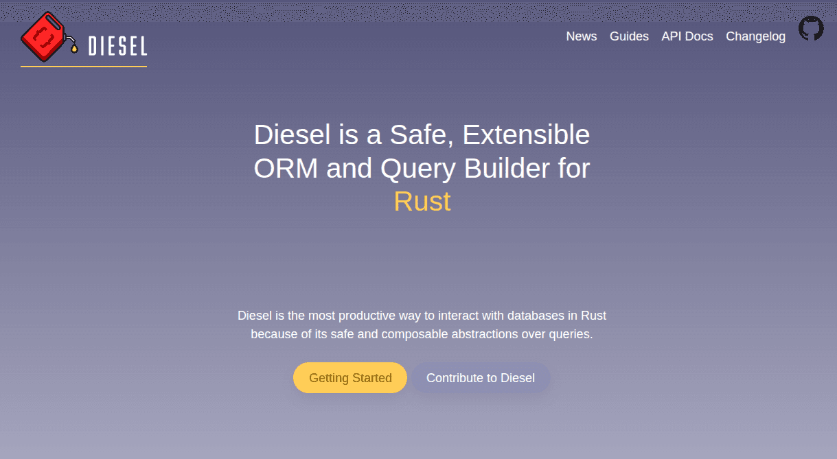 Diesel website homepage