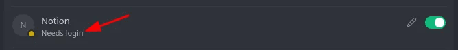 Notion MCP server in Cursor