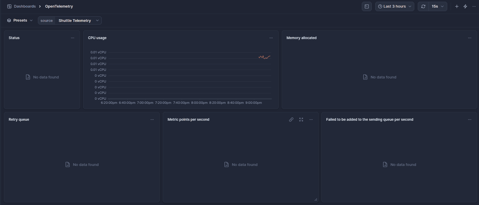 BetterStack dashboard updated 1