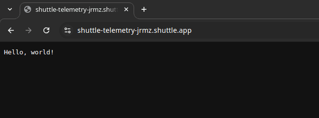 Shuttle Deploy Success