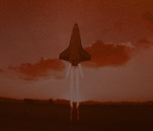 Shuttle launching