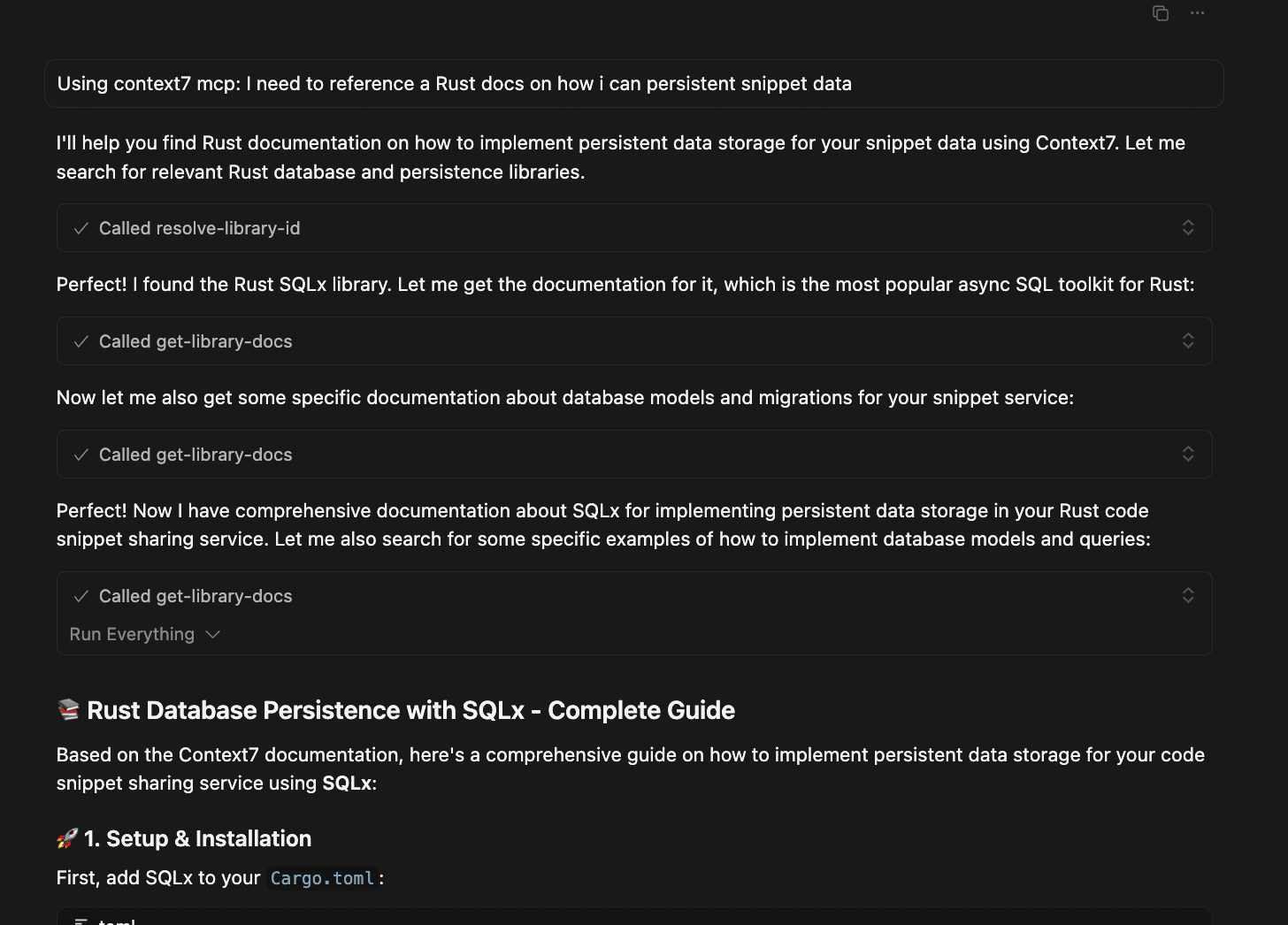 Click to expand image How to use context7 MCP Server