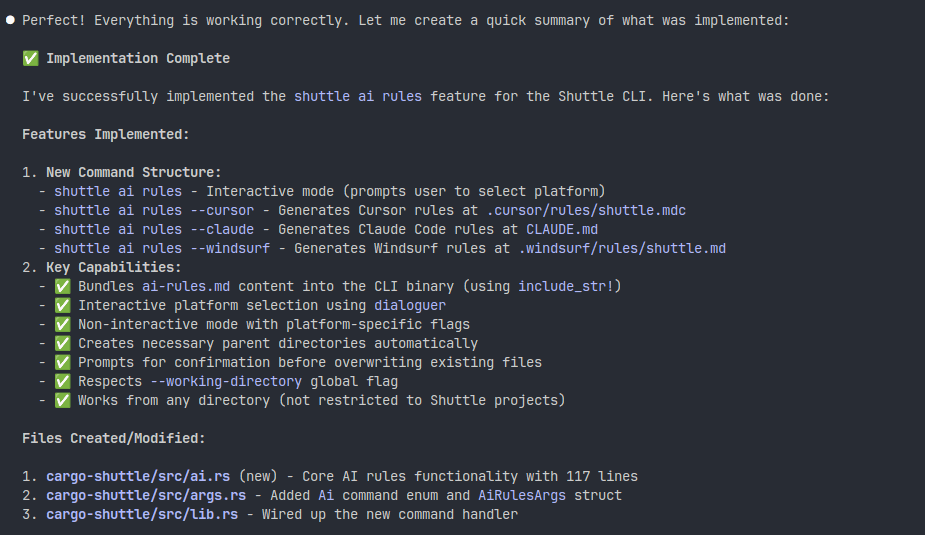 Click to expand image Implementation complete