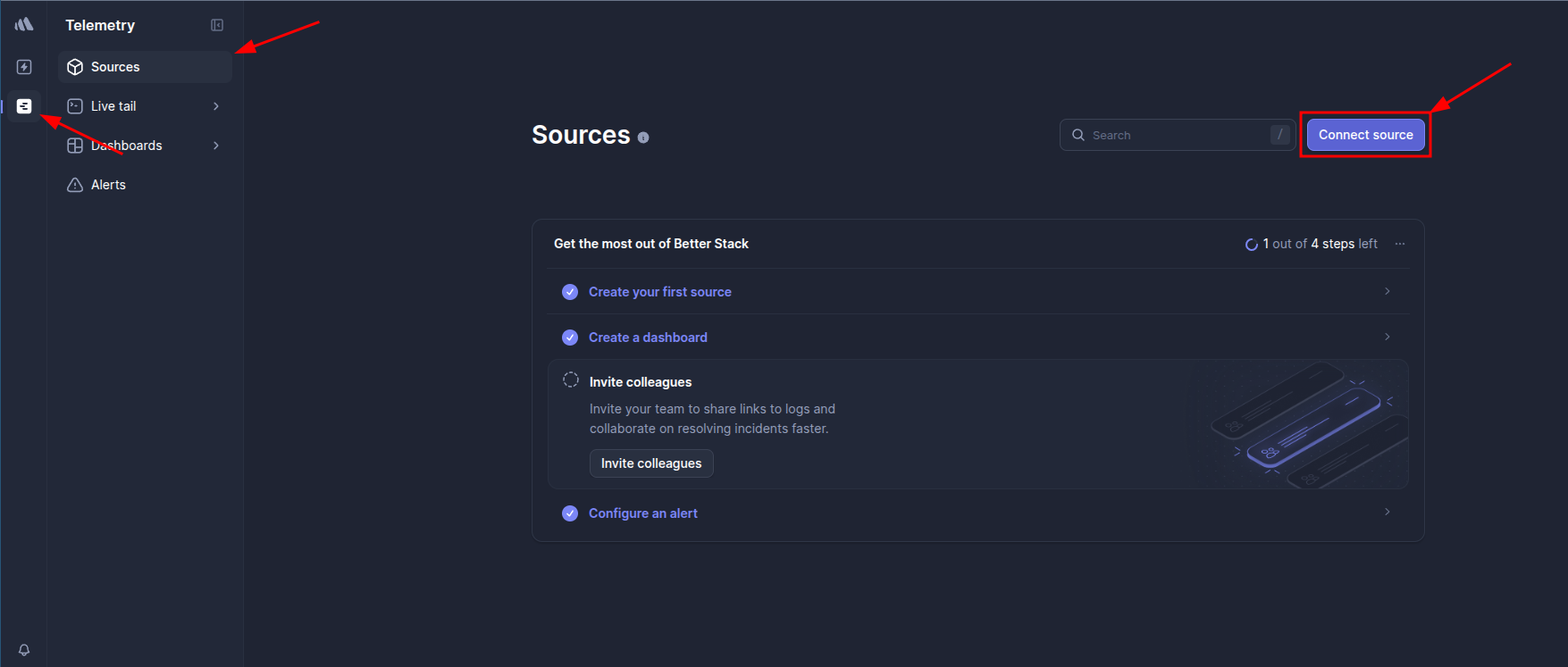 BetterStack Sources