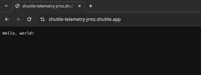 Shuttle Deploy Success
